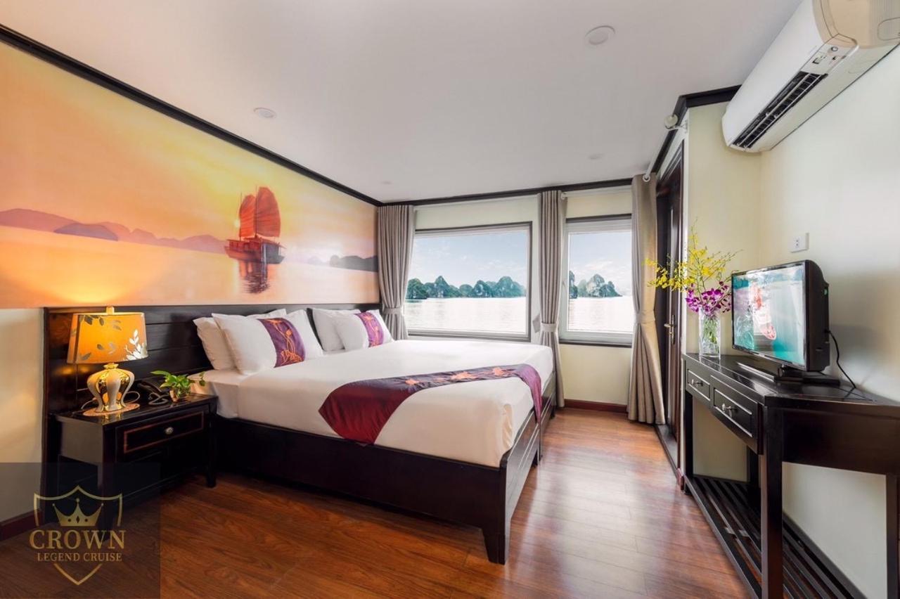 Dragon Crown Legend Cruise Hotell Ha Long Eksteriør bilde