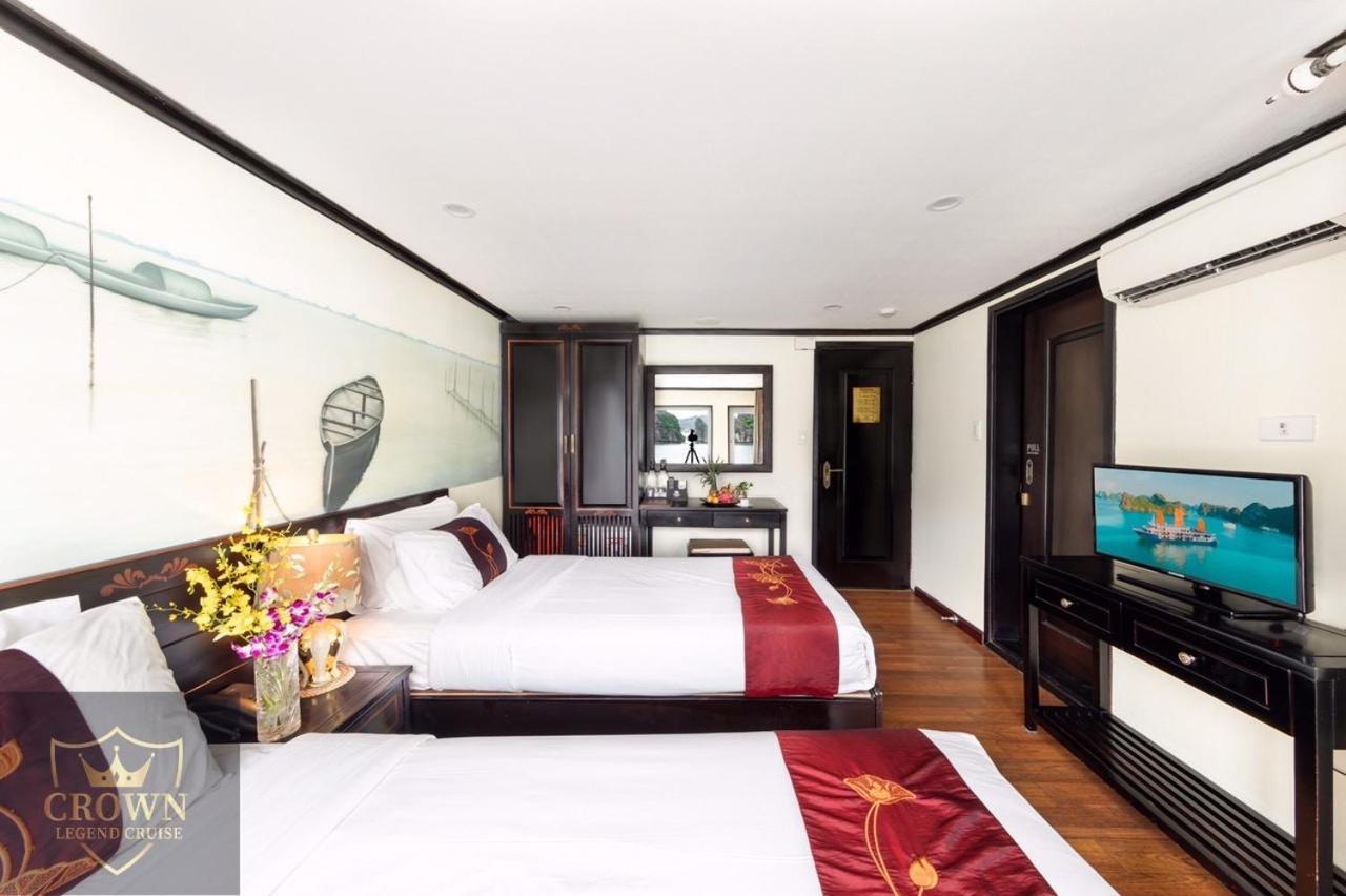 Dragon Crown Legend Cruise Hotell Ha Long Eksteriør bilde