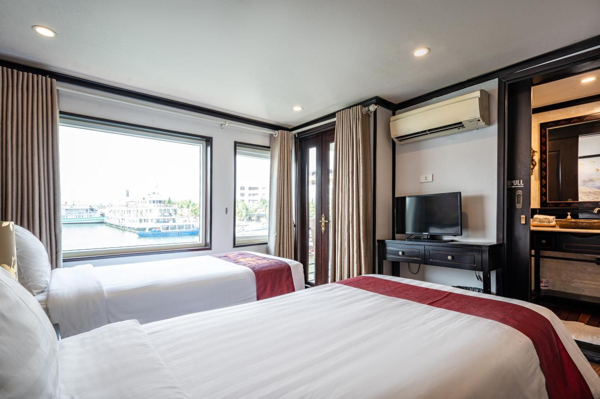 Dragon Crown Legend Cruise Hotell Ha Long Eksteriør bilde