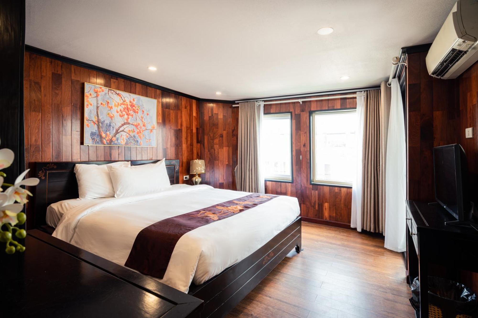 Dragon Crown Legend Cruise Hotell Ha Long Eksteriør bilde