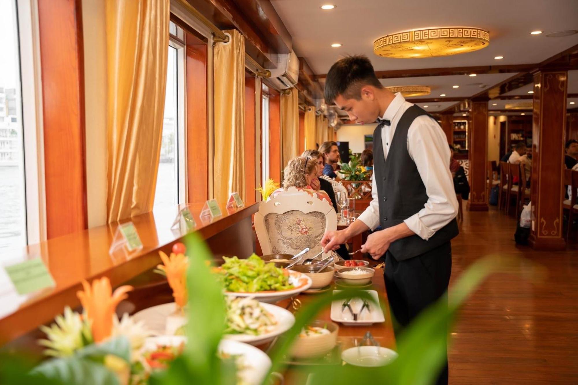Dragon Crown Legend Cruise Hotell Ha Long Eksteriør bilde