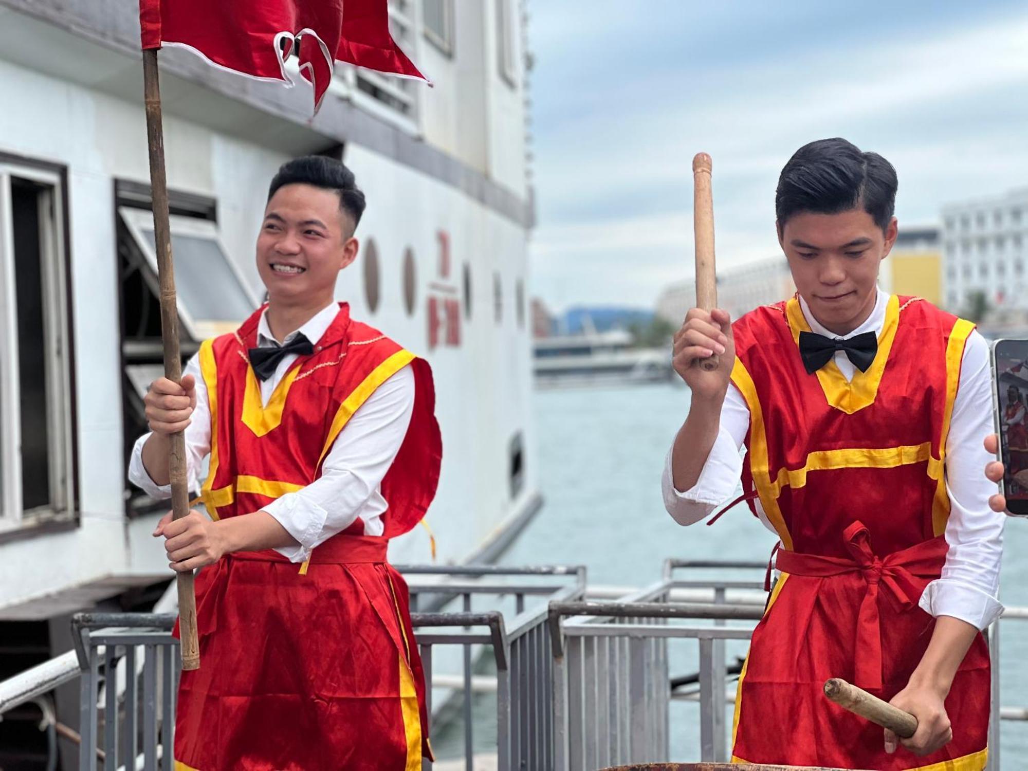 Dragon Crown Legend Cruise Hotell Ha Long Eksteriør bilde